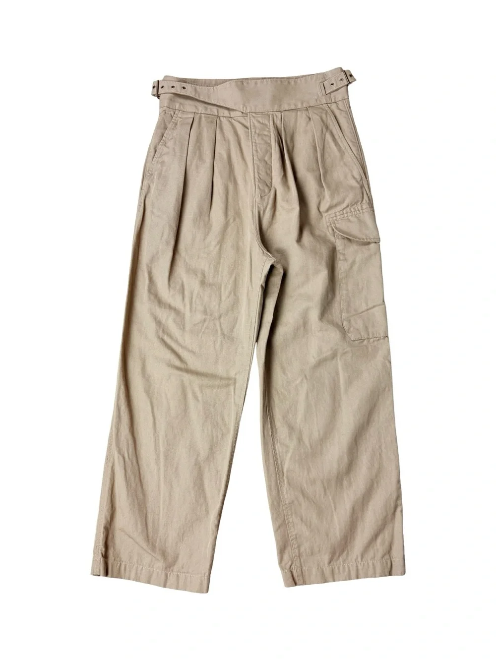 BANANA REPUBLIC I Womens Utilitarian Khaki Heritage Explorer Cargo Pants size 6S